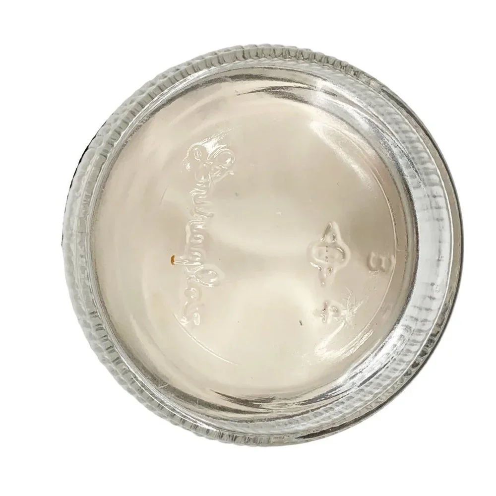 Vintage Dreskin Coolies Cleansing Pads Jar Empty Vanity Advertising MCM 40s Prop
